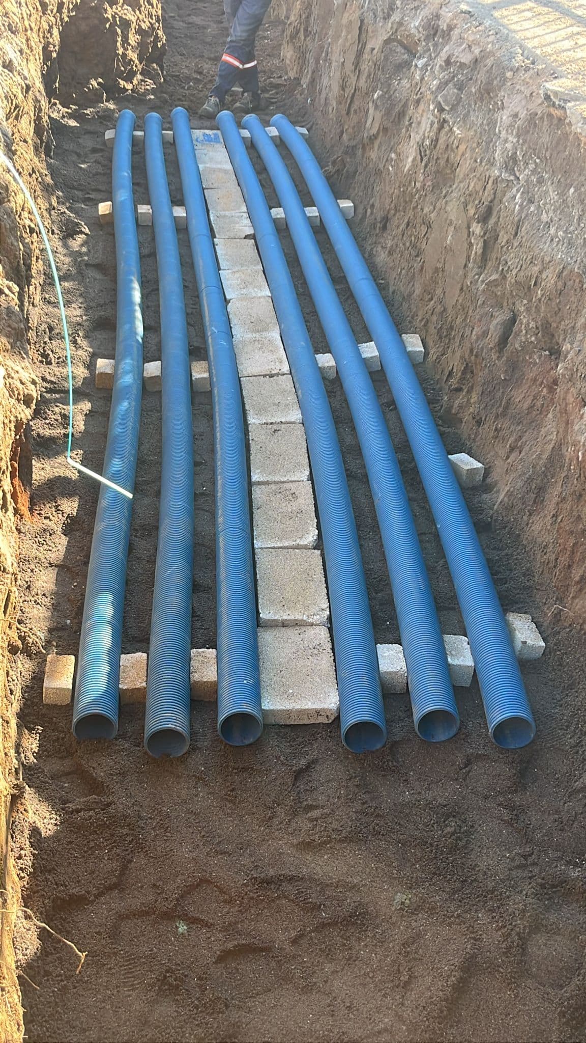 Endüstriyel saha elektrik altyapı uygulaması